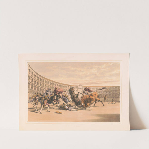 The picador in danger (1860-1870) by William Henry Lake Price