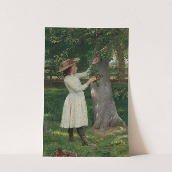 The Pick Of The Orchard (Picking Apples) by Seymour Joseph Guy