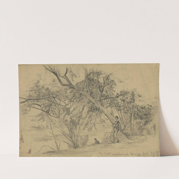 The picket by Edwin Forbes