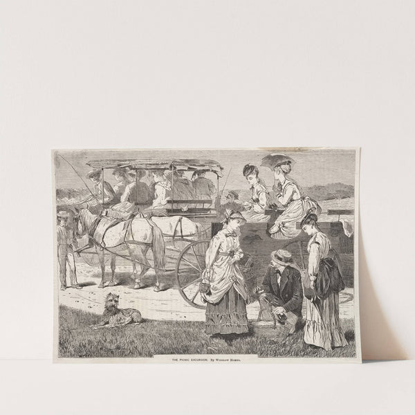 The Picnic Excursion (1869) by Winslow Homer