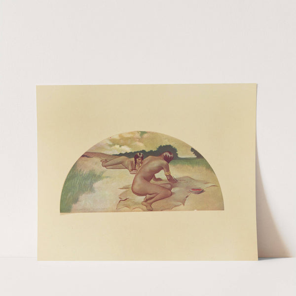 The Pictograph (After John White Alexander) (1902) by A.V. Nye