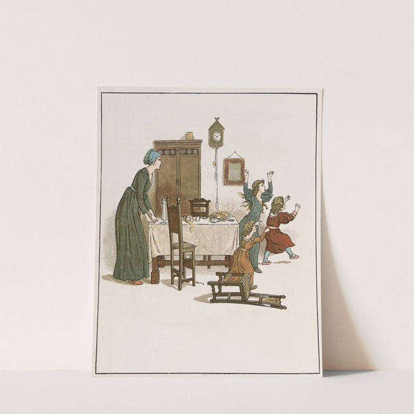 The Pied Piper of Hamelin Pl 22 (1910) by Kate Greenaway