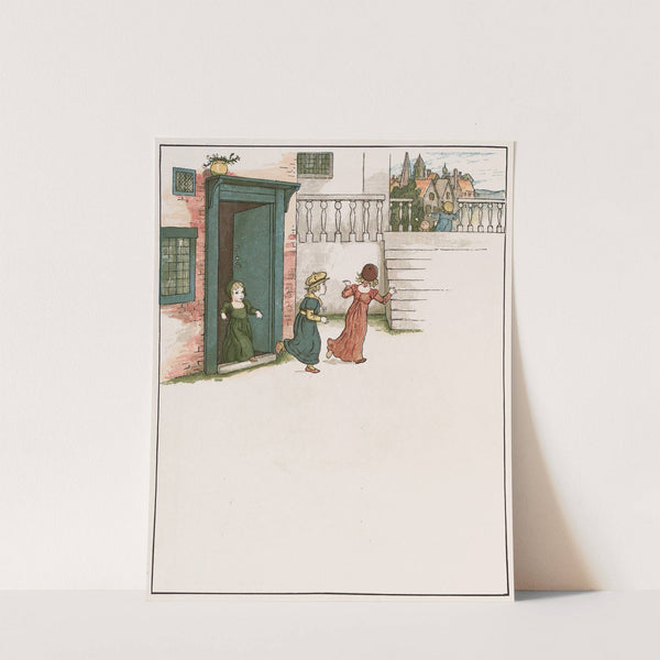 The Pied Piper of Hamelin Pl 26 (1910) by Kate Greenaway