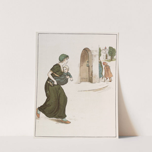 The Pied Piper of Hamelin Pl 28 (1910) by Kate Greenaway