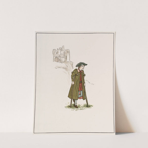 The Pied Piper of Hamelin Pl 37 (1910) by Kate Greenaway