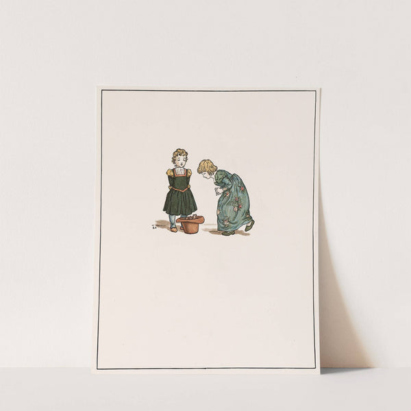 The Pied Piper of Hamelin Pl 8 (1910) by Kate Greenaway