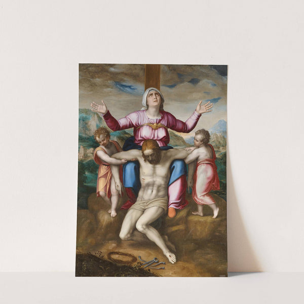 The Pietà with two Angels by Marcello Venusti