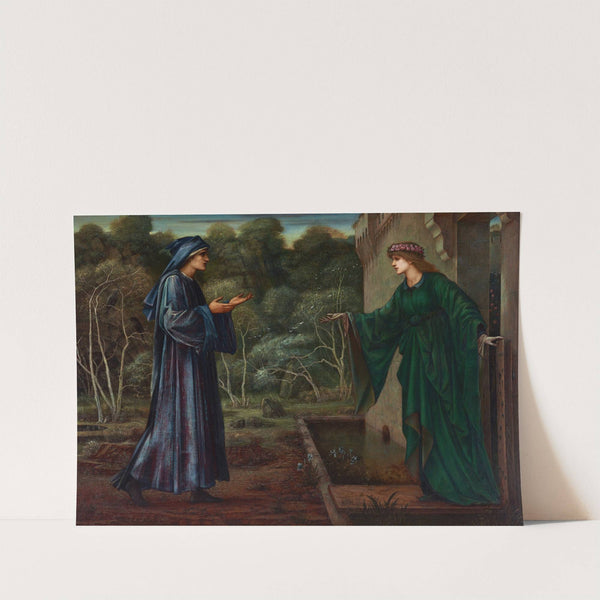 The Pilgrim At The Gate of Idleness by Sir Edward Coley Burne-Jones