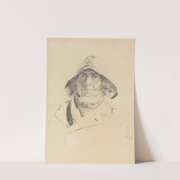 The Pilot Per Sandø (before 1890) by Christian Krohg