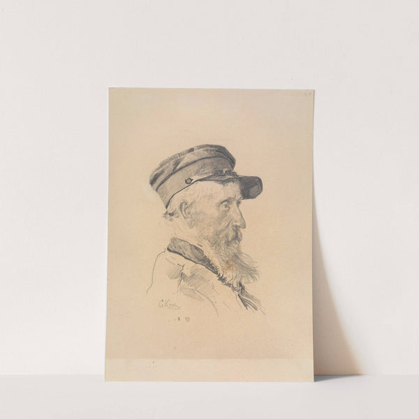 The Pilot Peter Jørgensen Garibaldi (before 1890) by Christian Krohg