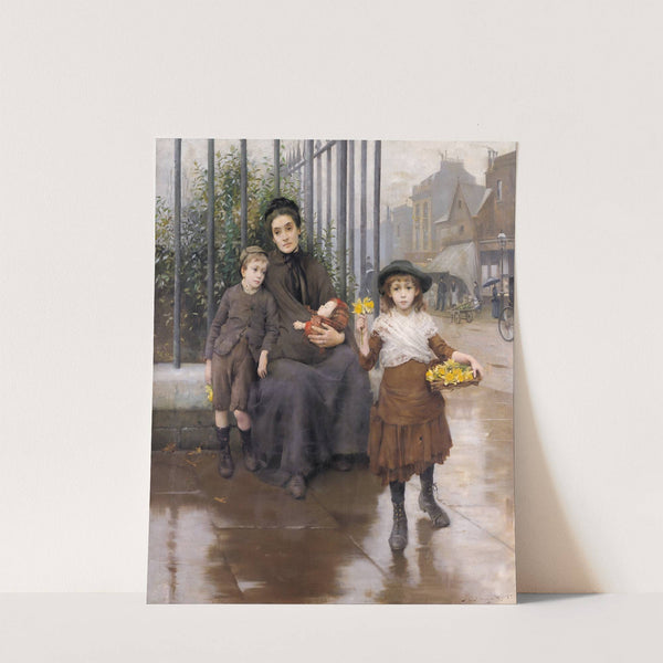 The pinch of poverty by Thomas Benjamin Kennington