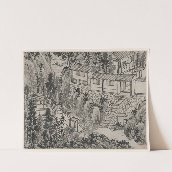 The Pine Retreat by Shen Zhou