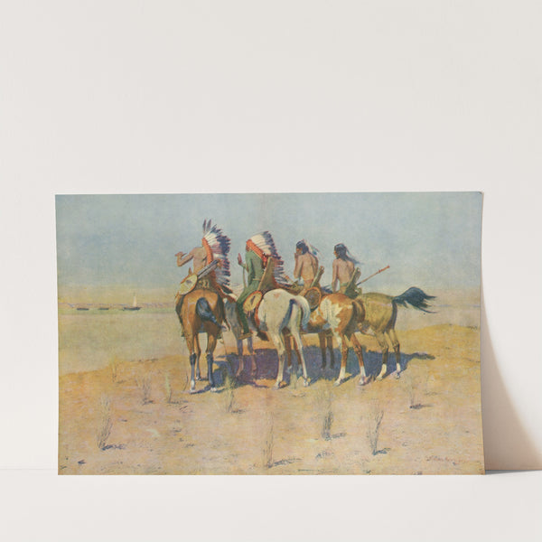 The pioneers (1904) by Frederic Remington