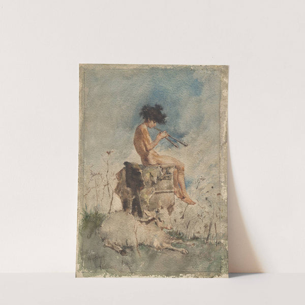 The Pipes of Pan (1865) by Mariano Fortuny Marsal