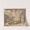 The Pit of Acheron, or the birth of the plagues of England (1784) by Thomas Rowlandson