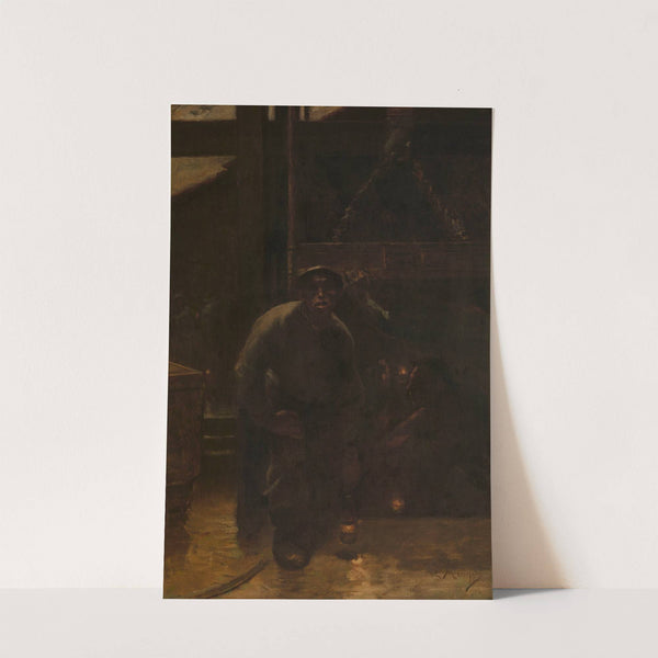 The Pithead by Constantin Meunier