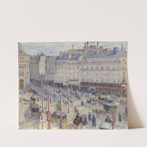 The Place du Havre, Paris (1893) by Camille Pissarro