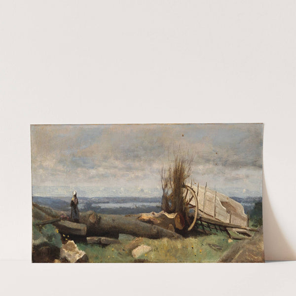The Plain of La Beauce (ca. 1840–45) by Jean-Baptiste-Camille Corot