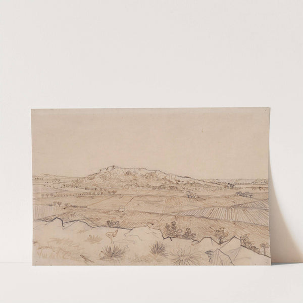 The Plain of La Crau (1888) by Vincent van Gogh