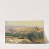 The Plains of Bethany by Edward Lear
