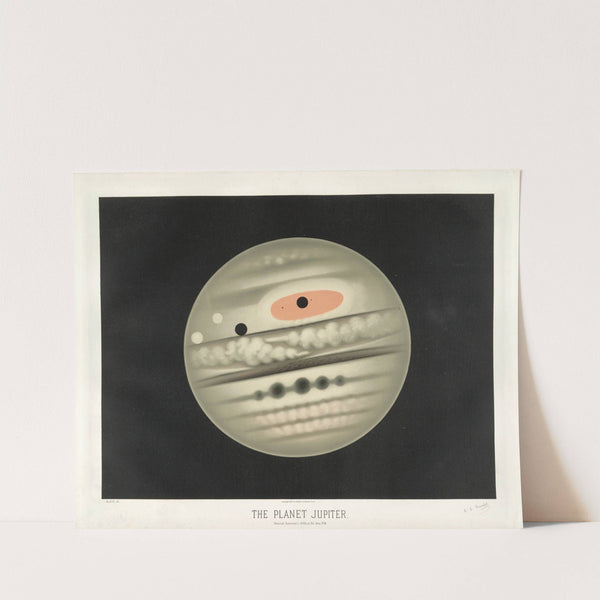 The planet Jupiter by Étienne Léopold Trouvelot
