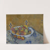 The Plate of Apples (c. 1877) by Paul Cézanne