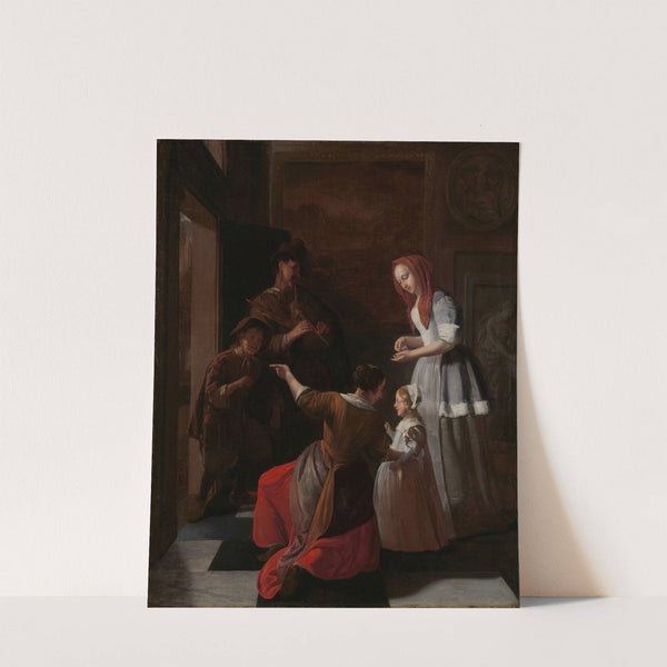 The players (c. 1660 - c. 1682) by Jacob Ochtervelt