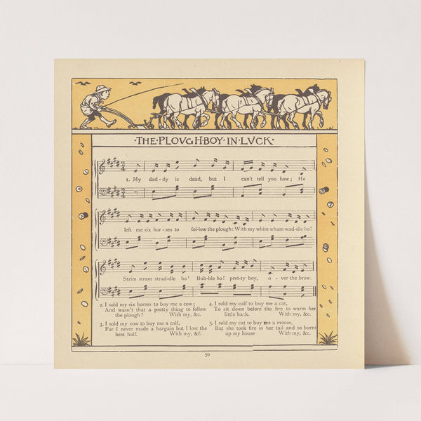 Ye Frogs Wooing (1876) by Walter Crane