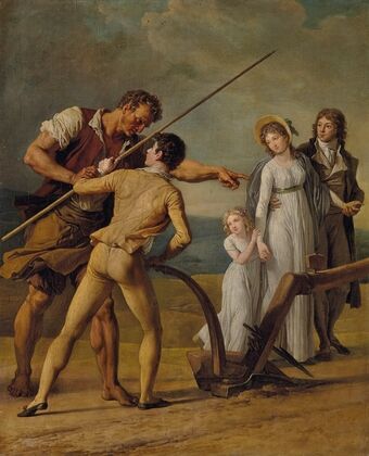 The Ploughing Lesson; a Study For ‘l’agriculture’