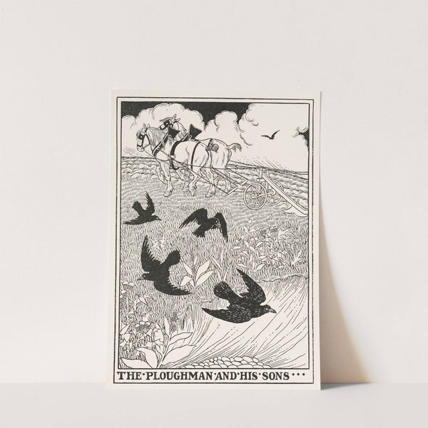 The Ploughman and his Sons by Percy J. Billinghurst