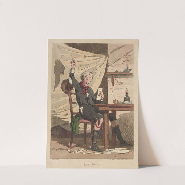 The poet (1819) by John Augustus Atkinson