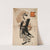 The poetess Ono-no Komachi in the rain by Utagawa Toyokuni I