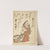The Poetress Murasaki Shikibu from the book One Hundred Poets in Eastern Brocade Book by Katsukawa Shunshō