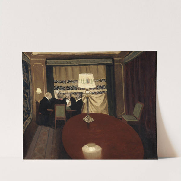 The Poker Game (1902) by Félix Vallotton