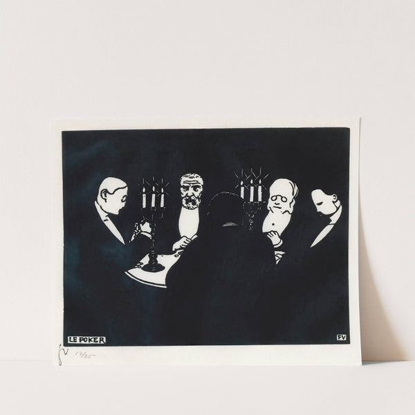 The Pokergame by Félix Vallotton