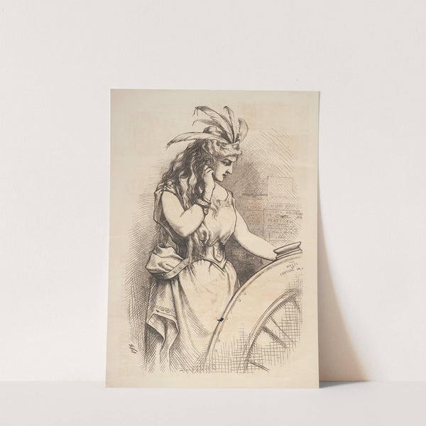 The political lottery (1876) by Thomas Nast