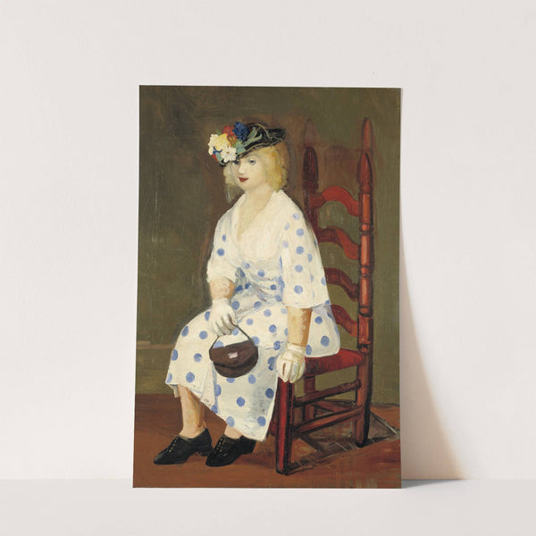 The Polka Dot Dress by George Luks