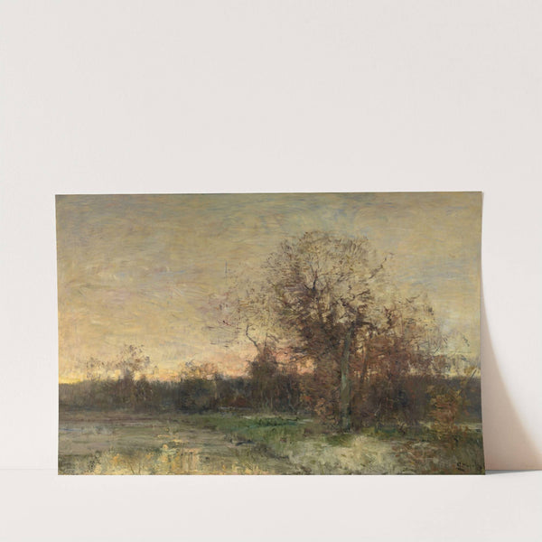 The Pond in Ixelles by Guillaume Vogels