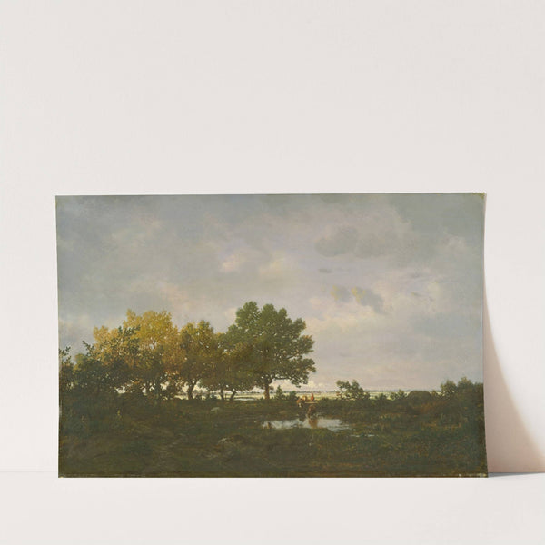 The Pond (La Mare) by Théodore Rousseau