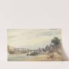 The Pont des Arts, Paris (between 1831 and 1837) by Thomas Shotter Boys
