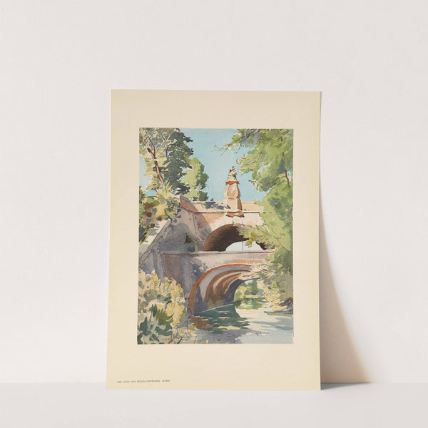 The Pont des Belles-Fontaines, Juvisy (1925) by Pierre Vignal