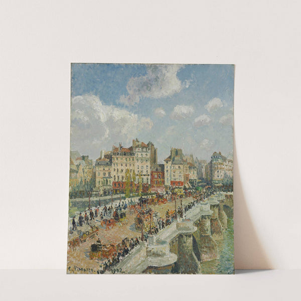 The Pont-Neuf by Camille Pissarro