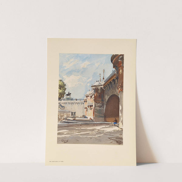 The Pont-Neuf, Paris (1925) by Pierre Vignal