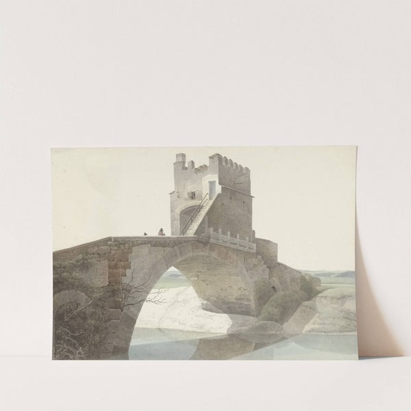 The Ponte Salario, near Rome (c. 1809 - c. 1812) by Josephus Augustus Knip