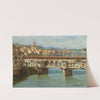 The ponte Vecchio, Florence by Antonietta Brandeis
