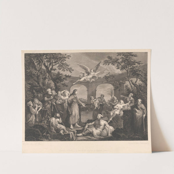 The Pool of Bethesda (1772) by Simon François Ravenet