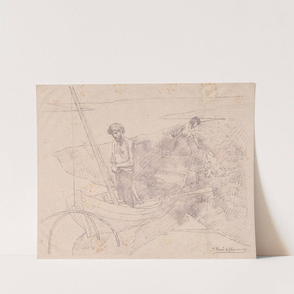 The Poor Fisherman by Pierre Puvis de Chavannes