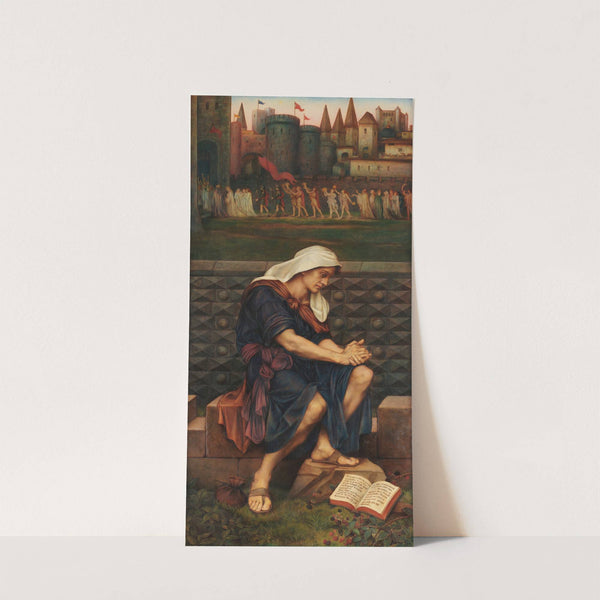 The Poor Man who Saved the City (1901) by Evelyn De Morgan