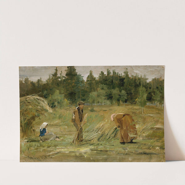 The poor Man's Field by Gerhard Munthe