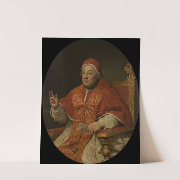 The Pope Clemens XIII by Anton Raphael Mengs